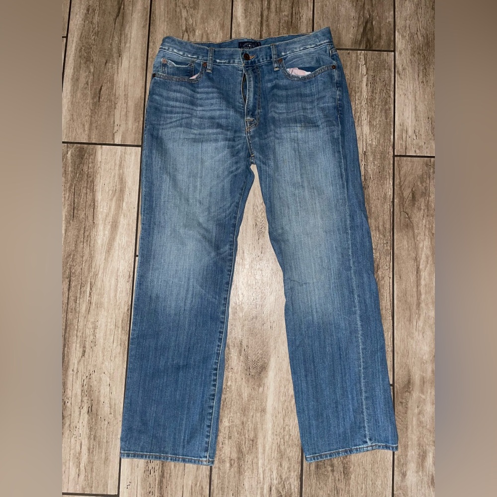 Lucky Brand Men's Blue Jeans, Vintage Straight, Size 33 x 30